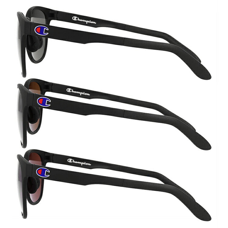 【国内正規品】チャンピオン 偏光サングラス アジアンフィット Champion 2113 BK 52サイズ ボストン型 メンズ レディース 男女兼用 ユニセックス ブランド 人気 UVカット 紫外線 おしゃれ 運転 ドライブ レジャー アウトドア 夏 釣り フィッシング 海 川