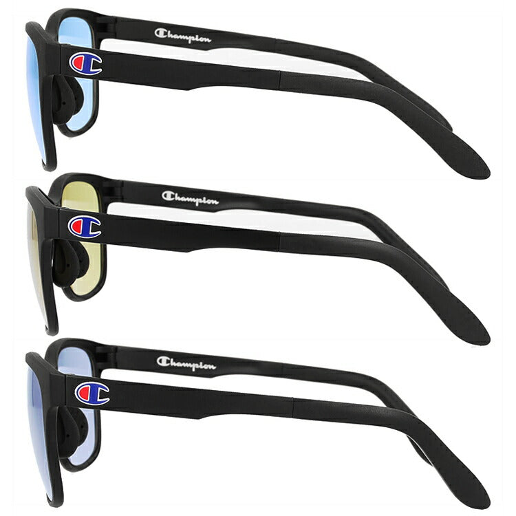 【国内正規品】チャンピオン サングラス アジアンフィット Champion 2115 BK 49サイズ ウェリントン型 メンズ レディース 男女兼用 ユニセックス ブランド 人気 UVカット 紫外線 おしゃれ 運転 ドライブ レジャー アウトドア 夏
