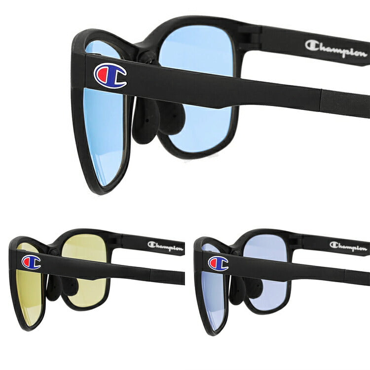 【国内正規品】チャンピオン サングラス アジアンフィット Champion 2115 BK 49サイズ ウェリントン型 メンズ レディース 男女兼用 ユニセックス ブランド 人気 UVカット 紫外線 おしゃれ 運転 ドライブ レジャー アウトドア 夏
