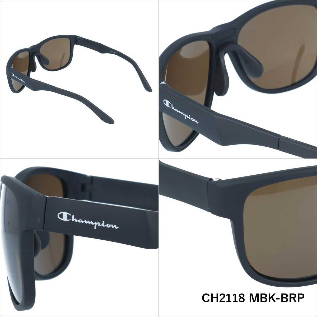 【訳あり】チャンピオン 偏光サングラス アジアンフィット Champion CH2118 全4色 57サイズ ウェリントン型 レディース 男女兼用 ユニセックス ブランド 人気 UVカット 紫外線 おしゃれ 運転 ドライブ レジャー アウトドア 夏 釣り フィッシング 海 川