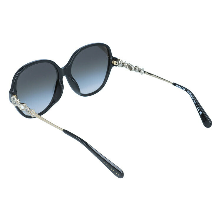 【国内正規品】コーチ サングラス フルフィット(アジアンフィット) COACH HC8303BF 50028G 57サイズ ウェリントン ユニセックス メンズ レディース