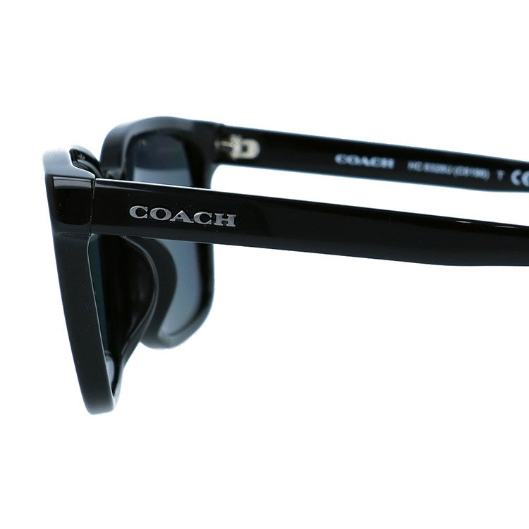 【訳あり】コーチ サングラス 偏光サングラス ユニバーサルフィット COACH HC8328U 500281 57サイズ ウェリントン ユニセックス メンズ レディース【海外正規品】