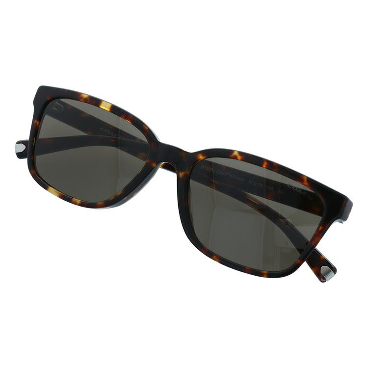 【訳あり】コーチ サングラス ユニバーサルフィット COACH HC8328U 512003 57サイズ ウェリントン ユニセックス メンズ レディース【海外正規品】