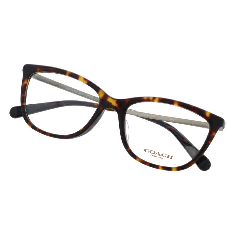 【国内正規品】メガネ 度付き 度なし 伊達メガネ 眼鏡 コーチ アジアンフィット COACH HC6124F 5417 53サイズ フォックス型 UVカット 紫外線 ラッピング無料