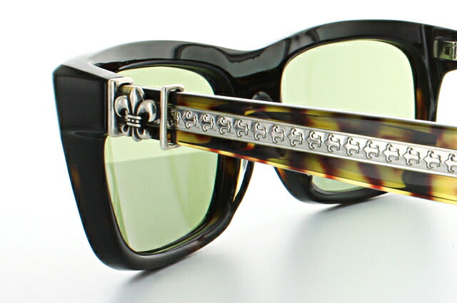 クロムハーツ サングラス CHROME HEARTS レギュラーフィット MY DIXADRYLL Dark Tortise/Green ウェリントン型 ウェリントン型 ユニセックス メンズ レディース 紫外線 UVカット ラッピング無料