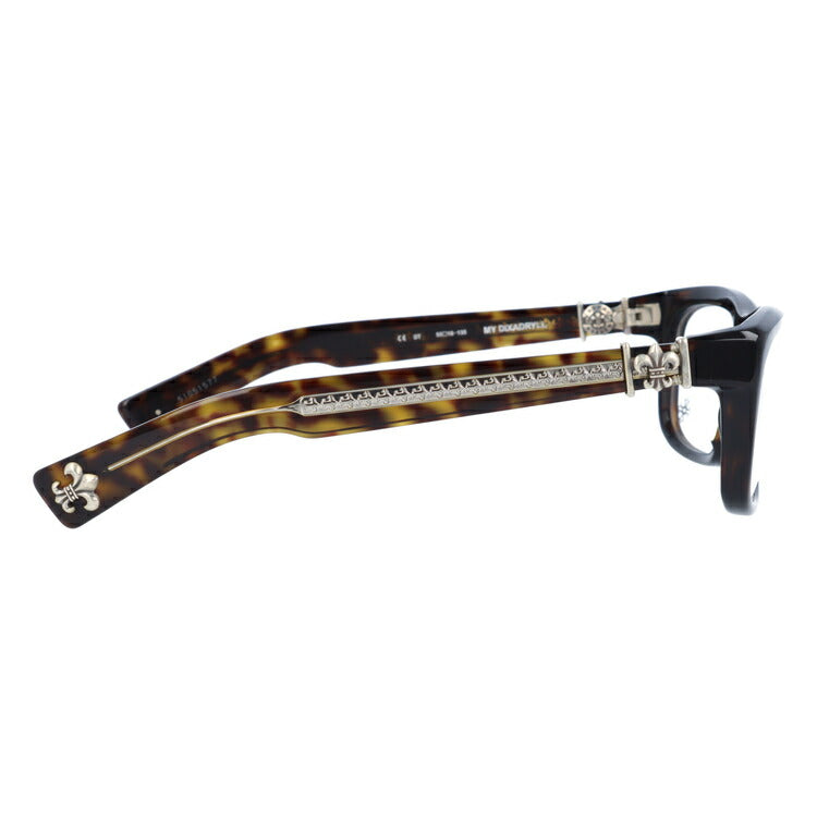 【選べる15色 ライトカラーレンズ】クロムハーツ ライトカラー サングラス CHROME HEARTS MYDIXADRYLL DT 55 レギュラーフィット スクエア型 メンズ レディース アウトドア 運転 ドライブ レジャー UVカット 伊達 メガネ 眼鏡