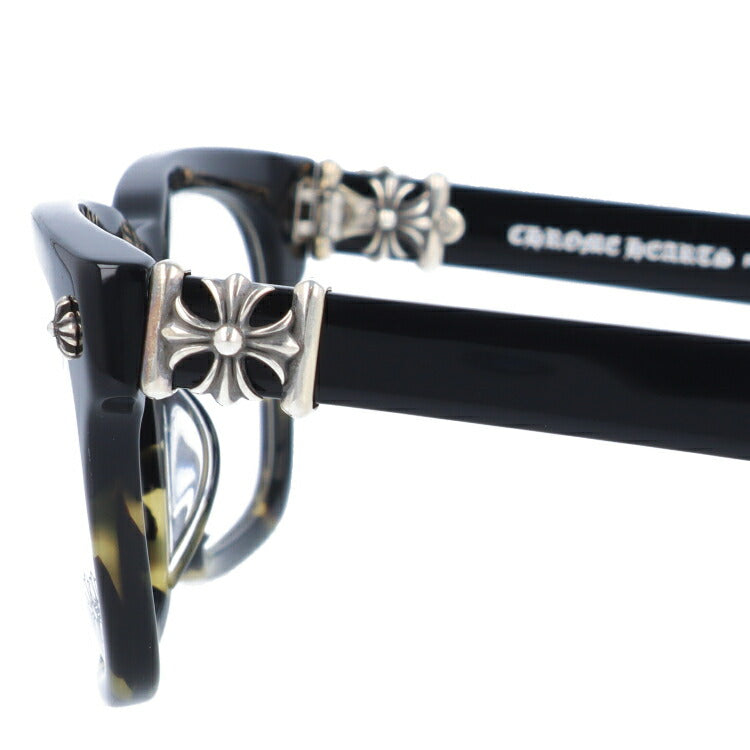 クロムハーツ メガネ 度付き 度なし 伊達メガネ 眼鏡 メガネフレーム CHROME HEARTS レギュラーフィット VAGILANTE BMZ 54サイズ スクエア型 ユニセックス メンズ レディース 紫外線 UVカット ラッピング無料