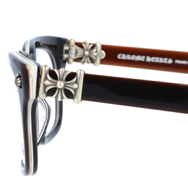 【選べる15色 ライトカラーレンズ】クロムハーツ ライトカラー サングラス CHROME HEARTS VAGILANTE BRBBR 54 レギュラーフィット スクエア型 メンズ レディース アウトドア 運転 ドライブ レジャー UVカット 伊達 メガネ 眼鏡