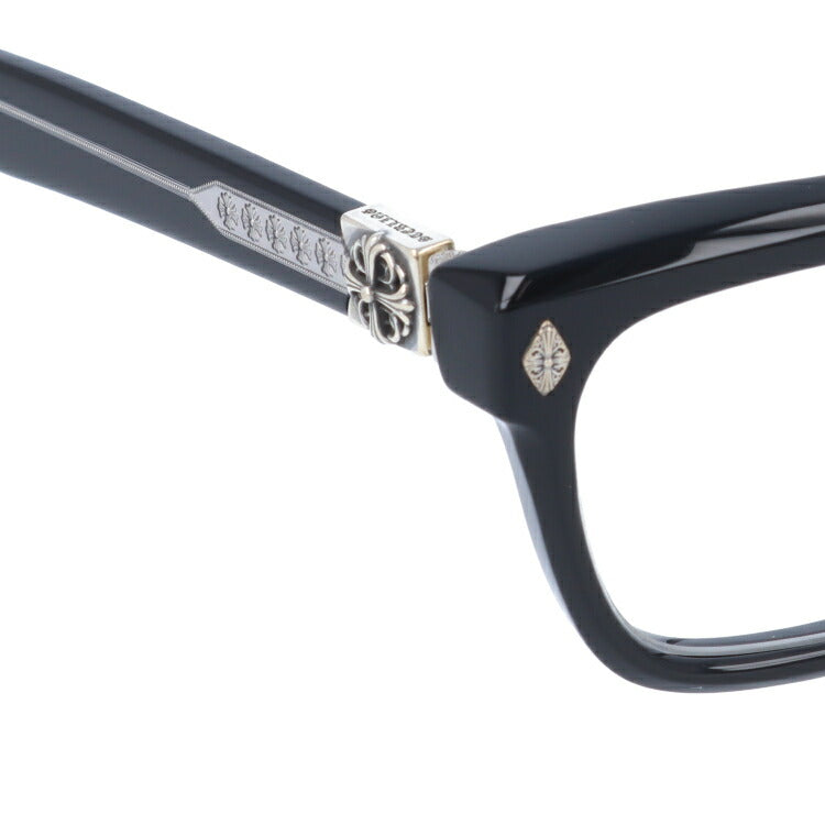 【選べる2色 調光レンズ】クロムハーツ サングラス CHROME HEARTS DAFFADLDO BK 53サイズ スクエア型 日本製 フローラル 伊達メガネ カラーレンズ ユニセックス メンズ レディース 紫外線 UVカット ラッピング無料