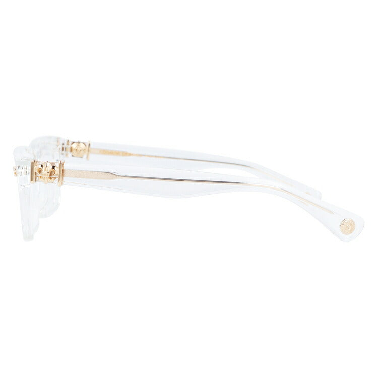 クロムハーツ メガネ 度付き 度なし 伊達メガネ 眼鏡 メガネフレーム CHROME HEARTS アジアンフィット GITTIN ANY?-A CRYS-18KGP 52サイズ スクエア型 日本製 フレア ユニセックス メンズ レディース 紫外線 UVカット ラッピング無料