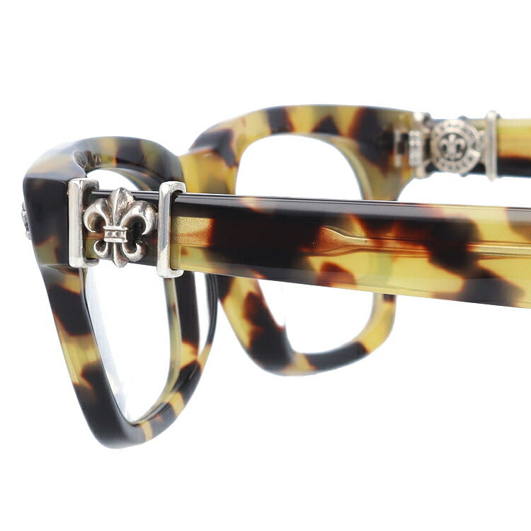 クロムハーツ メガネ 度付き 度なし 伊達メガネ 眼鏡 メガネフレーム CHROME HEARTS レギュラーフィット GITTIN ANY? (49) TT 49サイズ スクエア型 日本製 フレア ユニセックス メンズ レディース 紫外線 UVカット ラッピング無料