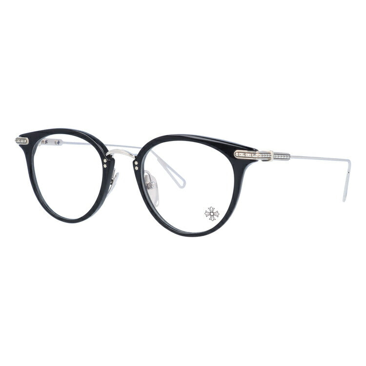 【選べる2色 調光レンズ】クロムハーツ サングラス CHROME HEARTS JACK ON BK/SS 49サイズ ボストン型 日本製 クロス 伊達メガネ カラーレンズ ユニセックス メンズ レディース 紫外線 UVカット ラッピング無料