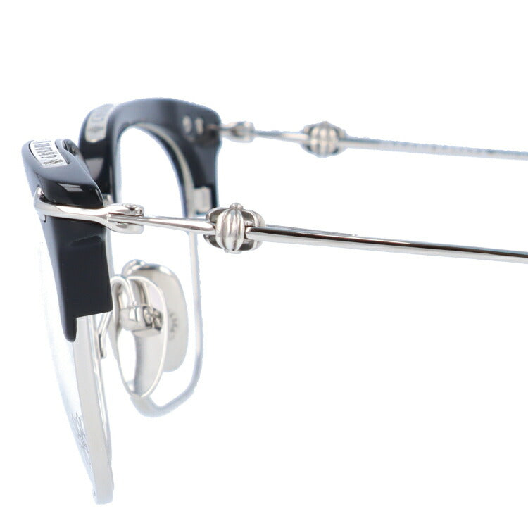 【選べる15色 ライトカラーレンズ】クロムハーツ ライトカラー サングラス CHROME HEARTS SLUNTRADICTION BK/SS 54 日本製 クロス CHプラス ブロー型 メンズ レディース アウトドア 運転 ドライブ レジャー UVカット 伊達 メガネ 眼鏡