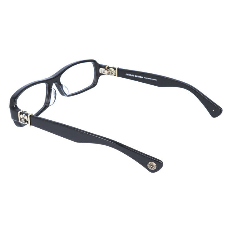 クロムハーツ メガネ 度付き 度なし 伊達メガネ 眼鏡 メガネフレーム CHROME HEARTS レギュラーフィット GITTIN ANY? II BK Black 56サイズ スクエア型 日本製 BSフレア ユニセックス メンズ レディース 紫外線 UVカット ラッピング無料