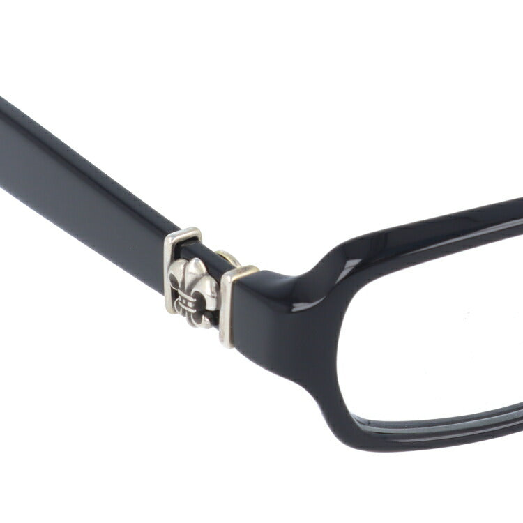 クロムハーツ メガネ 度付き 度なし 伊達メガネ 眼鏡 メガネフレーム CHROME HEARTS レギュラーフィット GITTIN ANY? II BK Black 56サイズ スクエア型 日本製 BSフレア ユニセックス メンズ レディース 紫外線 UVカット ラッピング無料