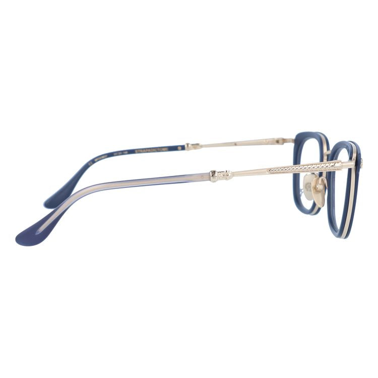 クロムハーツ メガネフレーム 伊達メガネ CHROME HEARTS STRAPADICTOME MPCK/MGP 51サイズ ウェリントン ユニセックス メンズ レディース 日本製