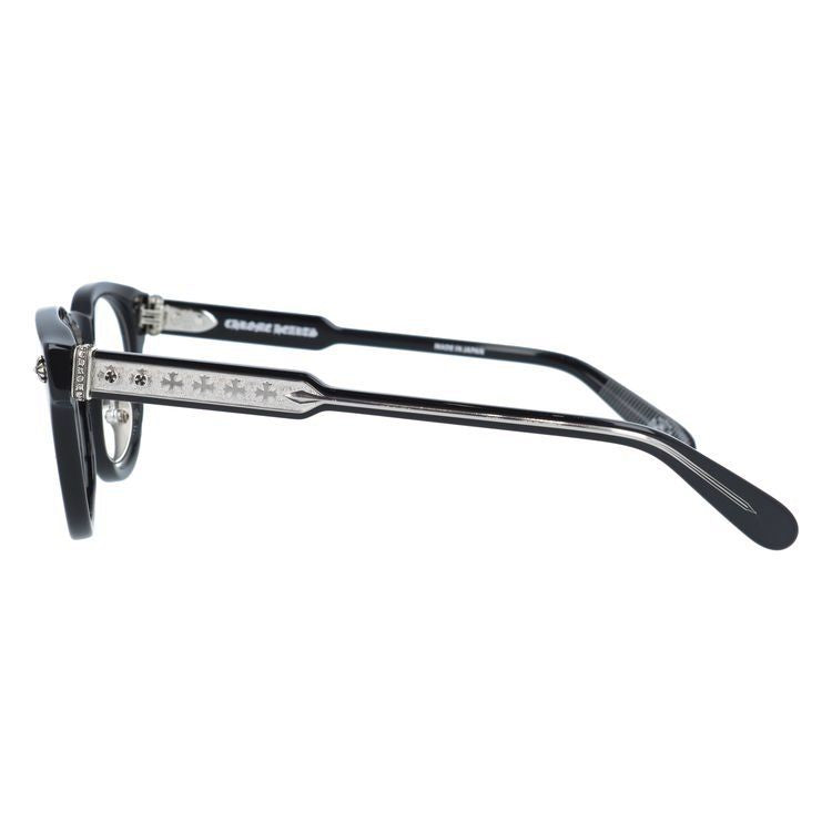 クロムハーツ メガネフレーム 伊達メガネ CHROME HEARTS DINGALONGLINGLONG BK 49サイズ ボストン ユニセックス メンズ レディース