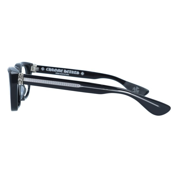 クロムハーツ メガネフレーム 伊達メガネ レギュラーフィット CHROME HEARTS OPTITCAL BK 52サイズ スクエア型 ユニセックス メンズ レディース