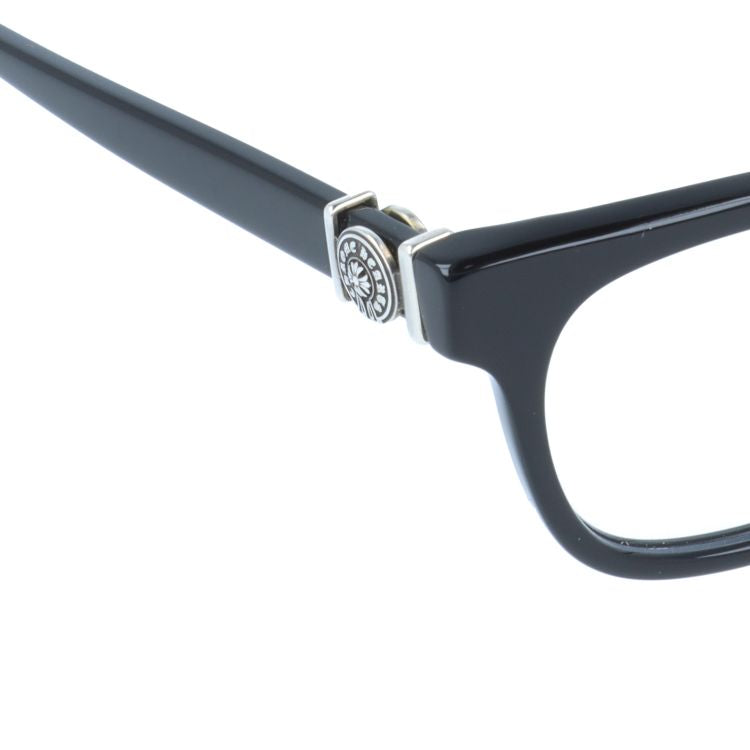 クロムハーツ メガネフレーム 伊達メガネ レギュラーフィット CHROME HEARTS LOUVIN CUP BK 48サイズ ウェリントン型 ユニセックス メンズ レディース