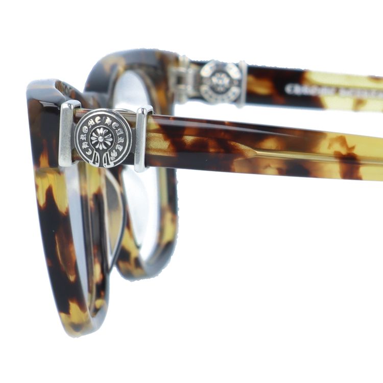 クロムハーツ メガネフレーム 伊達メガネ レギュラーフィット CHROME HEARTS LOUVIN CUP TT 48サイズ ウェリントン型 ユニセックス メンズ レディース