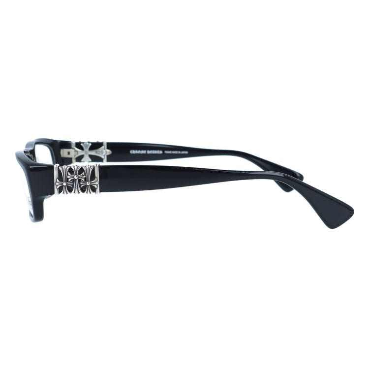 クロムハーツ メガネフレーム 伊達メガネ レギュラーフィット CHROME HEARTS BELOW ME BK 57サイズ スクエア型 ユニセックス メンズ レディース