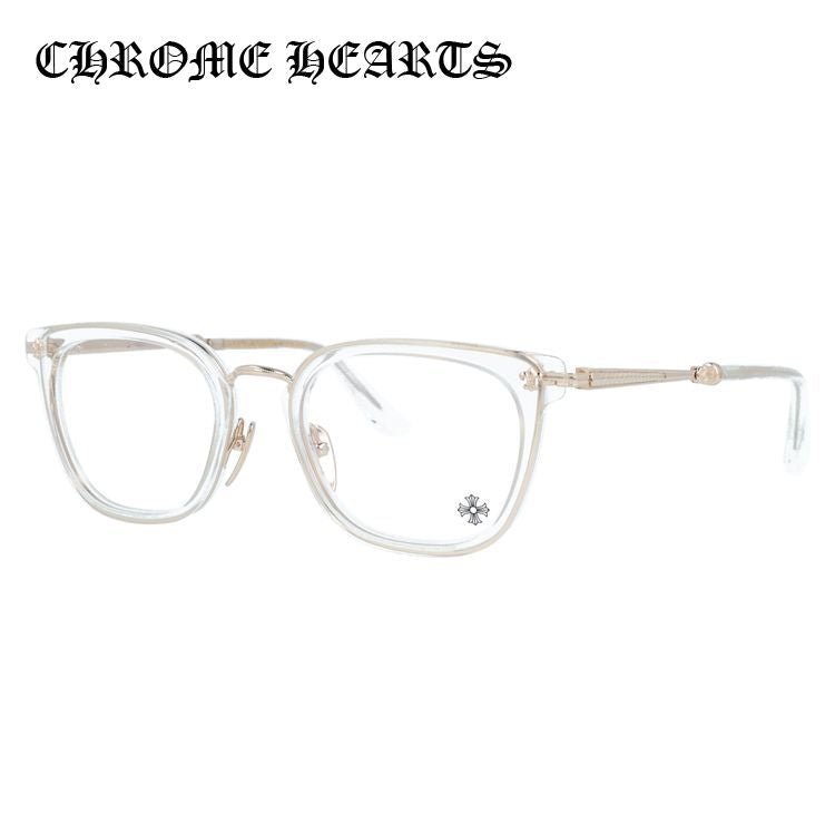 今年の2月に購入】Chrome 折り込み hearts クロムハーツ 眼鏡 ゴールド