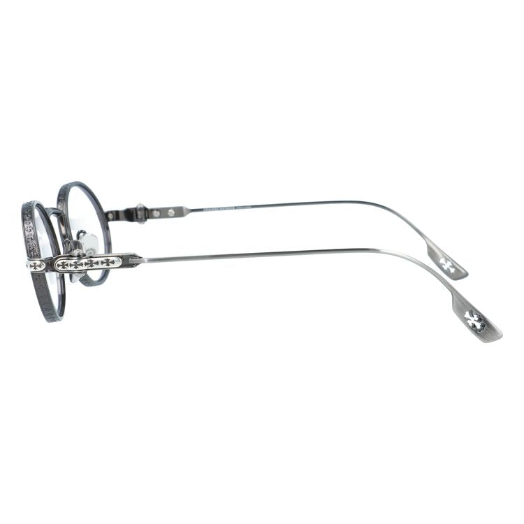 クロムハーツ メガネフレーム 伊達メガネ CHROME HEARTS HONEY DIPPED PWR 48サイズ CHクロス オーバル型 ユニセックス メンズ レディース
