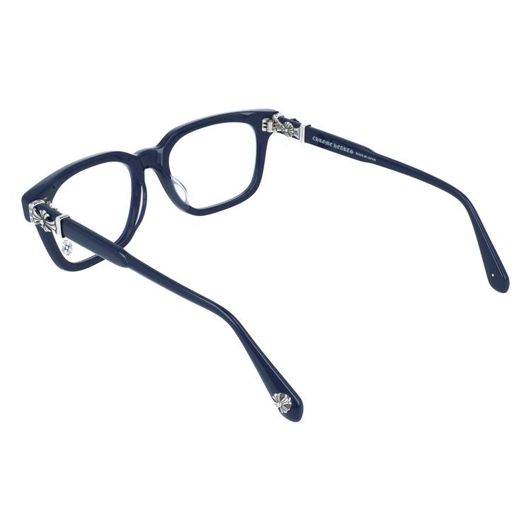 クロムハーツ メガネフレーム 伊達メガネ アジアンフィット CHROME HEARTS COX UCKER PCK 52サイズ CHクロス ウェリントン型 ユニセックス メンズ レディース