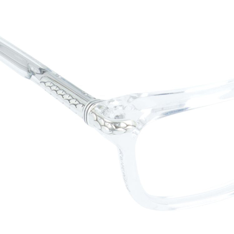 クロムハーツ メガネフレーム 伊達メガネ アジアンフィット CHROME HEARTS LITTLE DINGER CRYS 54サイズ フレアニー ウェリントン型 ユニセックス メンズ レディース