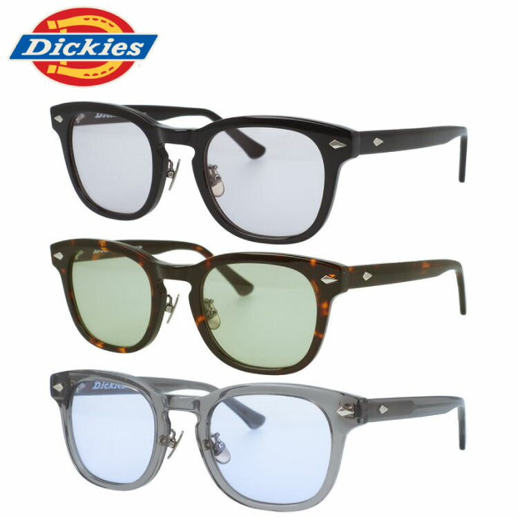 ディッキーズ サングラス アジアンフィット(フルフィット) 調整可能ノーズパッド(クリングス) Dickies DIKS 504 全3カラー 49サイズ 国内正規品 ウェリントン型 ユニセックス メンズ レディース