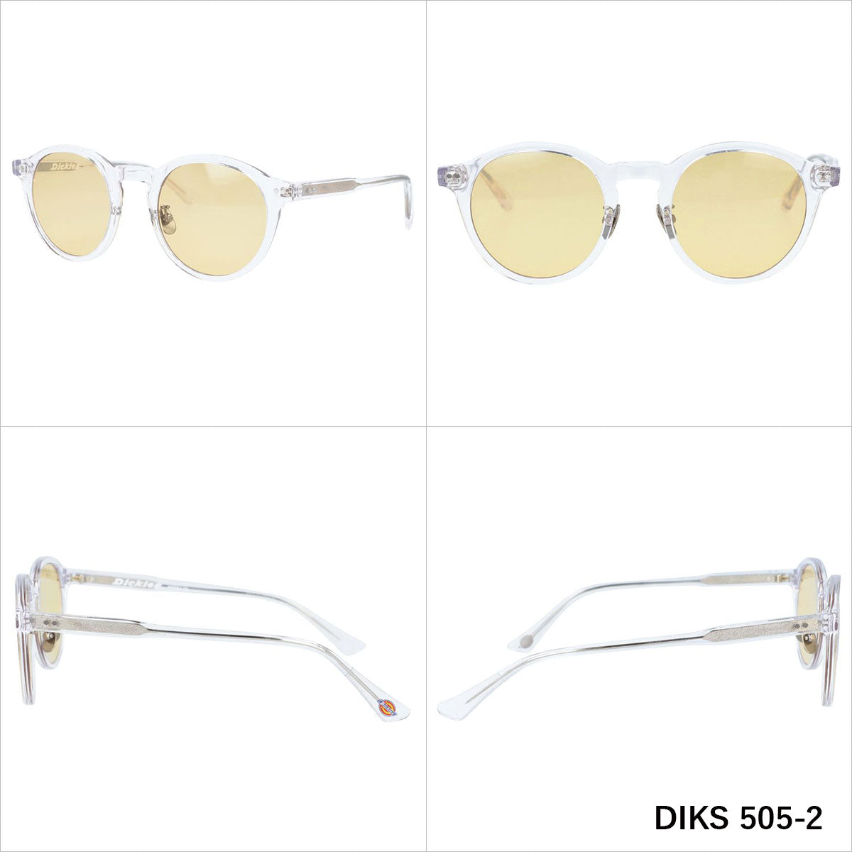 ディッキーズ サングラス アジアンフィット(フルフィット) 調整可能ノーズパッド(クリングス) Dickies DIKS 505 全3カラー 49サイズ 国内正規品 ボストン型 ユニセックス メンズ レディース