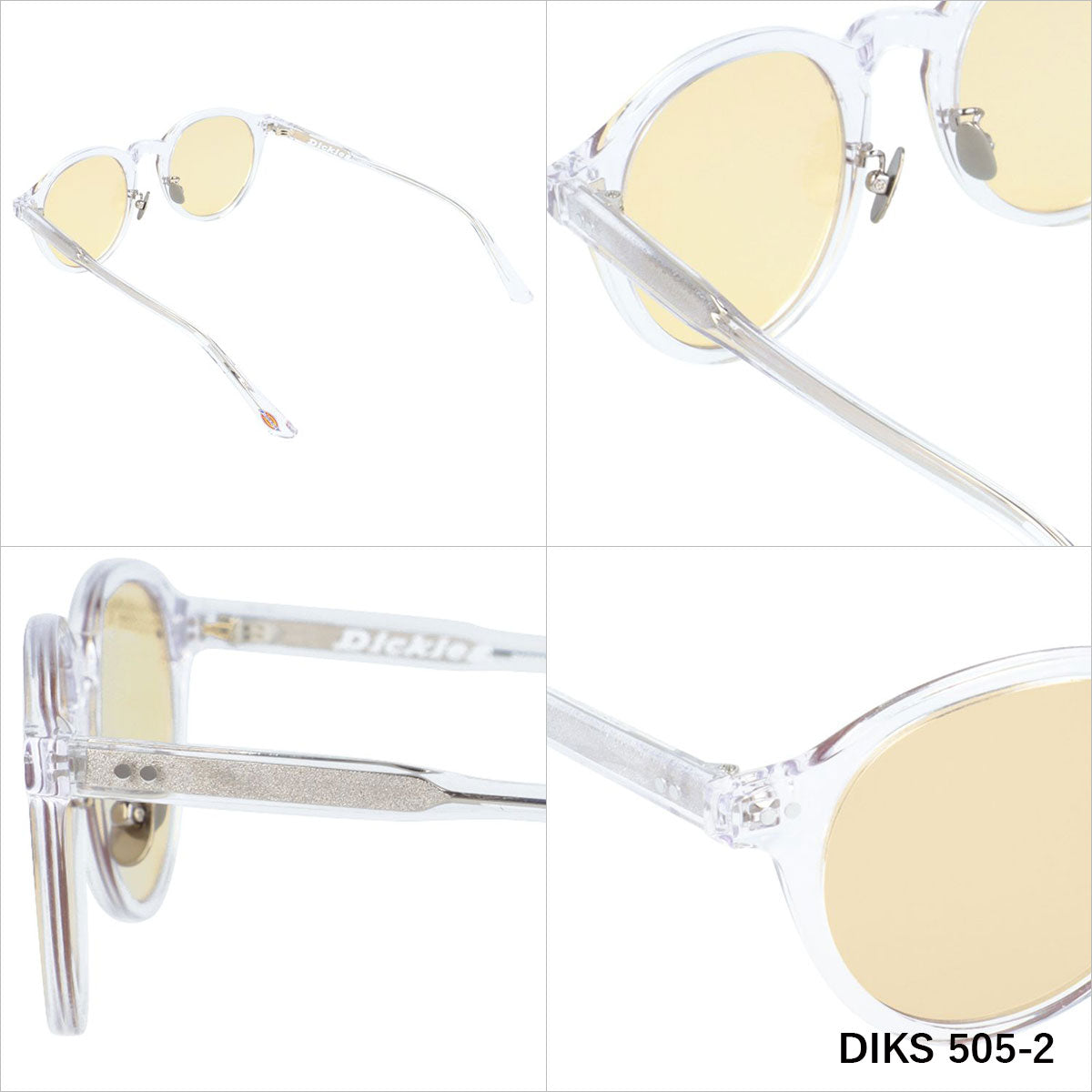 ディッキーズ サングラス アジアンフィット(フルフィット) 調整可能ノーズパッド(クリングス) Dickies DIKS 505 全3カラー 49サイズ 国内正規品 ボストン型 ユニセックス メンズ レディース