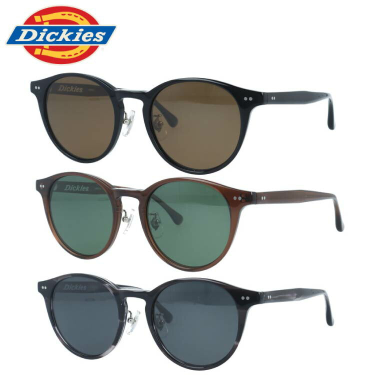 ディッキーズ サングラス 偏光サングラス アジアンフィット(フルフィット) 調整可能ノーズパッド(クリングス) Dickies DIKS 513 51サイズ 全3カラー ボストン型 ユニセックス メンズ レディース