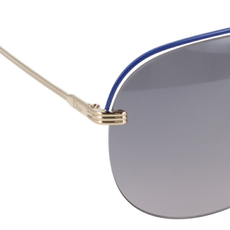 【訳あり】クリスチャン・ディオール Christian Dior サングラス DIOR CROISETTE4 DYE/EU 62 ゴールド/ブルー(ノーズパッド調節可能) メンズ レディース UVカット 紫外線 ラッピング無料