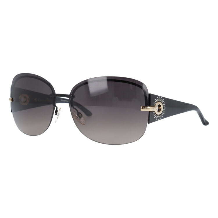 クリスチャン・ディオール Christian Dior サングラス DIOR PRECIEUSEF KH8/XQ 64 ブラック(ノーズパッド調節可能) レディース UVカット 紫外線 ラッピング無料