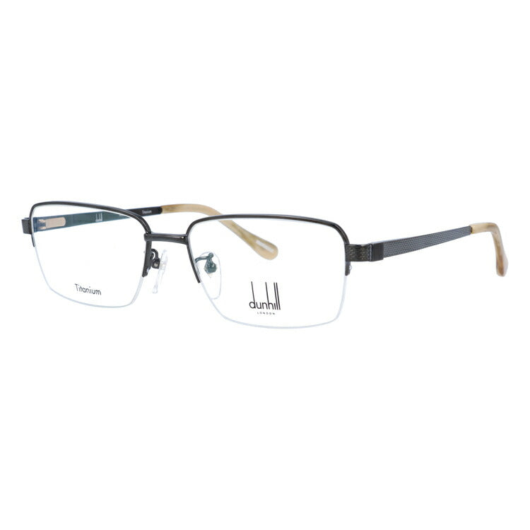 【国内正規品】ダンヒル メガネ 度付き 度なし 伊達メガネ 眼鏡 dunhill VDH068J 0530 55サイズ スクエア メンズ 日本製 ラッピング無料