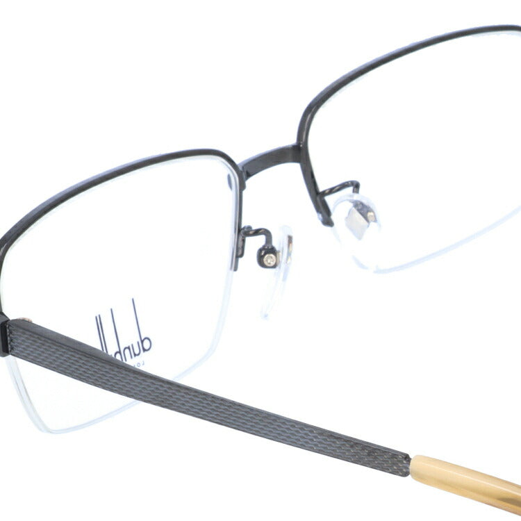 【国内正規品】ダンヒル メガネ 度付き 度なし 伊達メガネ 眼鏡 dunhill VDH068J 0530 55サイズ スクエア メンズ 日本製 ラッピング無料