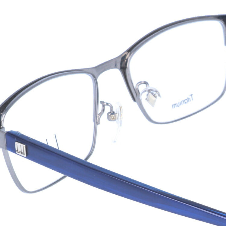 【国内正規品】ダンヒル メガネ 度付き 度なし 伊達メガネ 眼鏡 dunhill VDH107J 0509 55サイズ スクエア メンズ 日本製 ラッピング無料