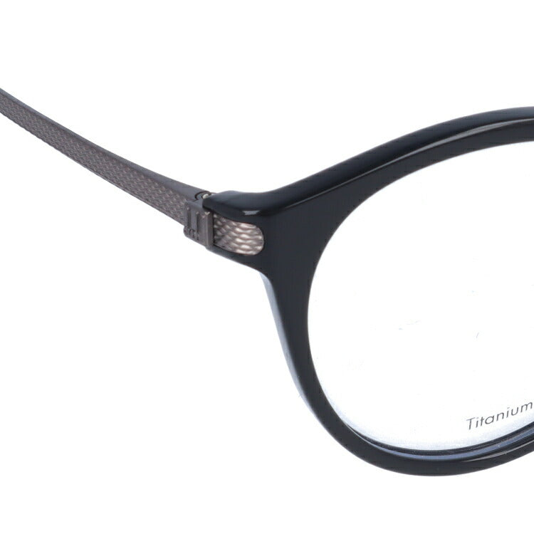 【選べるレンズ15色】【国内正規品】ダンヒル メガネ 度付き 度なし 伊達メガネ 眼鏡 dunhill VDH114G 0700 48サイズ ボストン メンズ イタリア製 ラッピング無料