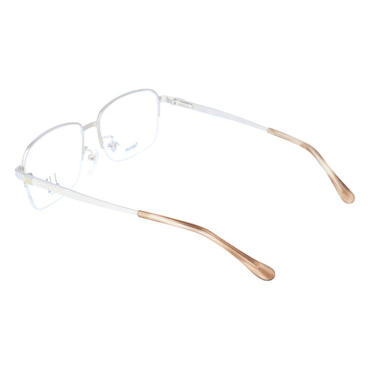 【国内正規品】ダンヒル メガネ 度付き 度なし 伊達メガネ 眼鏡 dunhill VDH174J 0581 57サイズ スクエア メンズ 日本製 ラッピング無料