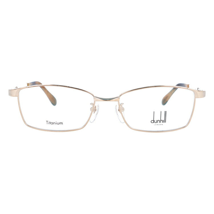 【国内正規品】ダンヒル メガネ 度付き 度なし 伊達メガネ 眼鏡 dunhill VDH202J 0300 55サイズ スクエア メンズ 日本製 ラッピング無料