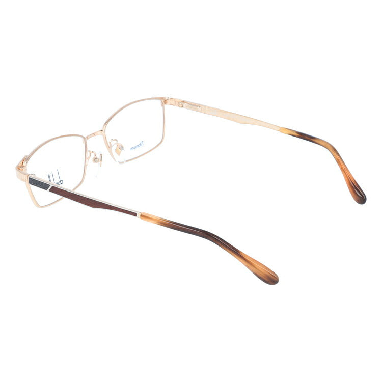 【国内正規品】ダンヒル メガネ 度付き 度なし 伊達メガネ 眼鏡 dunhill VDH202J 0300 55サイズ スクエア メンズ 日本製 ラッピング無料