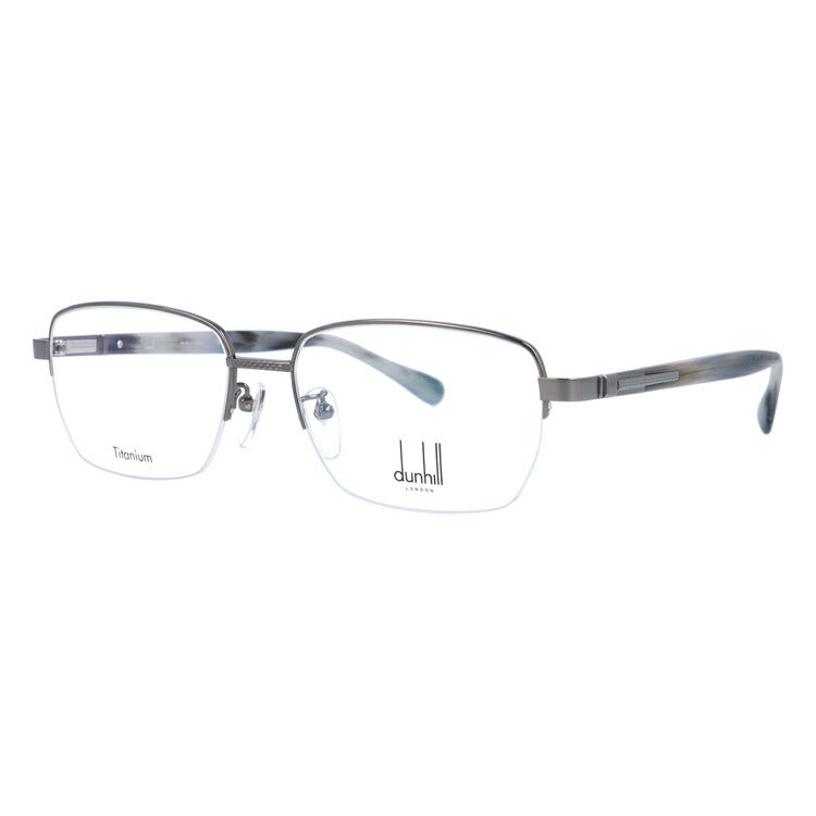 【国内正規品】ダンヒル メガネ 度付き 度なし 伊達メガネ 眼鏡 dunhill VDH207J 0568 56サイズ スクエア メンズ 日本製 ラッピング無料
