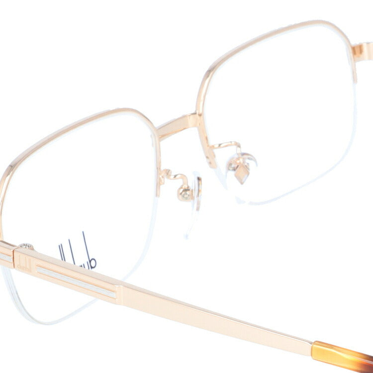 【国内正規品】ダンヒル メガネ 度付き 度なし 伊達メガネ 眼鏡 dunhill VDH219J 0300 55サイズ スクエア メンズ 日本製 ラッピング無料