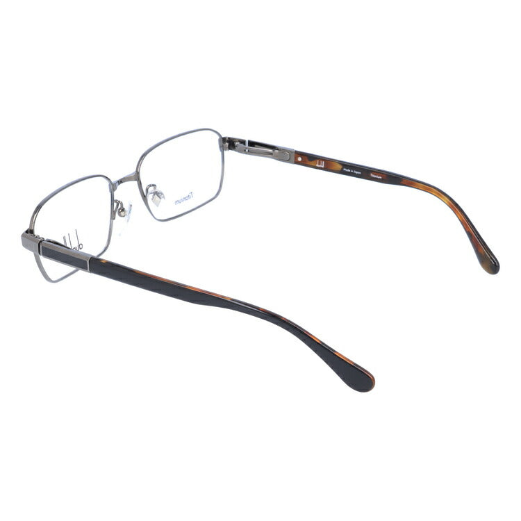 【国内正規品】ダンヒル メガネ 度付き 度なし 伊達メガネ 眼鏡 dunhill VDH220J 0568 55サイズ スクエア メンズ 日本製 ラッピング無料