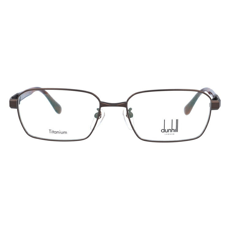 【国内正規品】ダンヒル メガネ 度付き 度なし 伊達メガネ 眼鏡 dunhill VDH220J 0A22 55サイズ スクエア メンズ 日本製 ラッピング無料