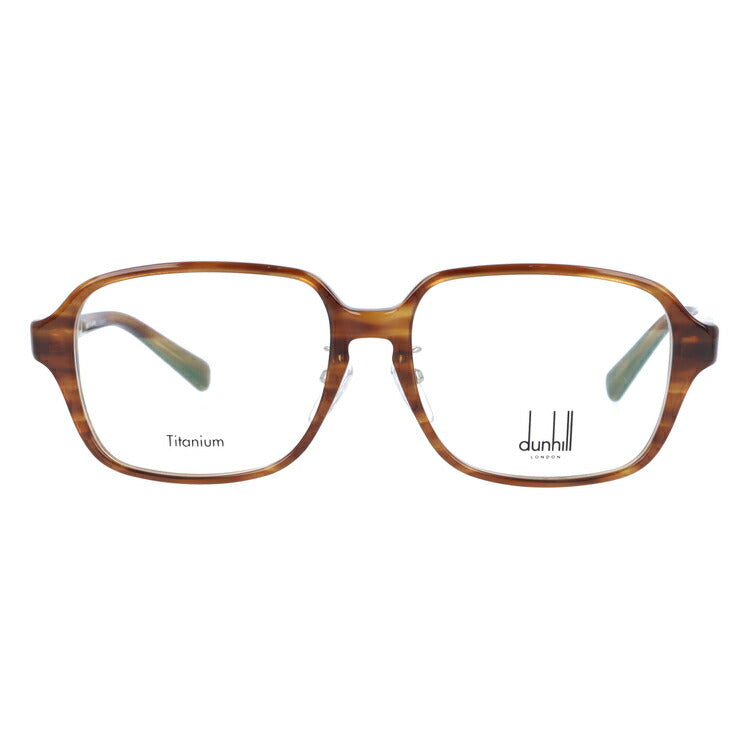 【選べるレンズ15色】【国内正規品】ダンヒル メガネ 度付き 度なし 伊達メガネ 眼鏡 dunhill VDH222J 06XE 55サイズ スクエア メンズ 日本製 ラッピング無料