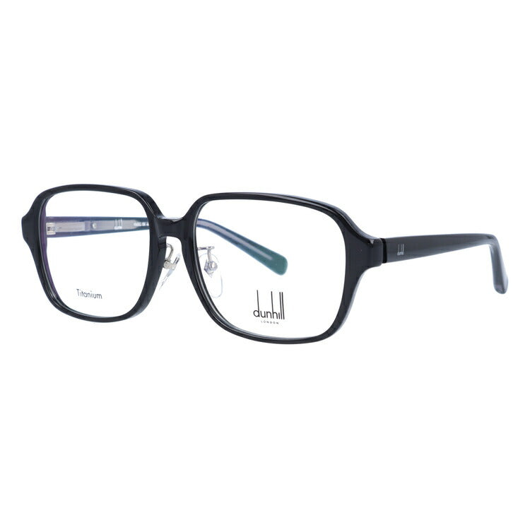 【選べるレンズ15色】【国内正規品】ダンヒル メガネ 度付き 度なし 伊達メガネ 眼鏡 dunhill VDH222J 0700 55サイズ スクエア メンズ 日本製 ラッピング無料