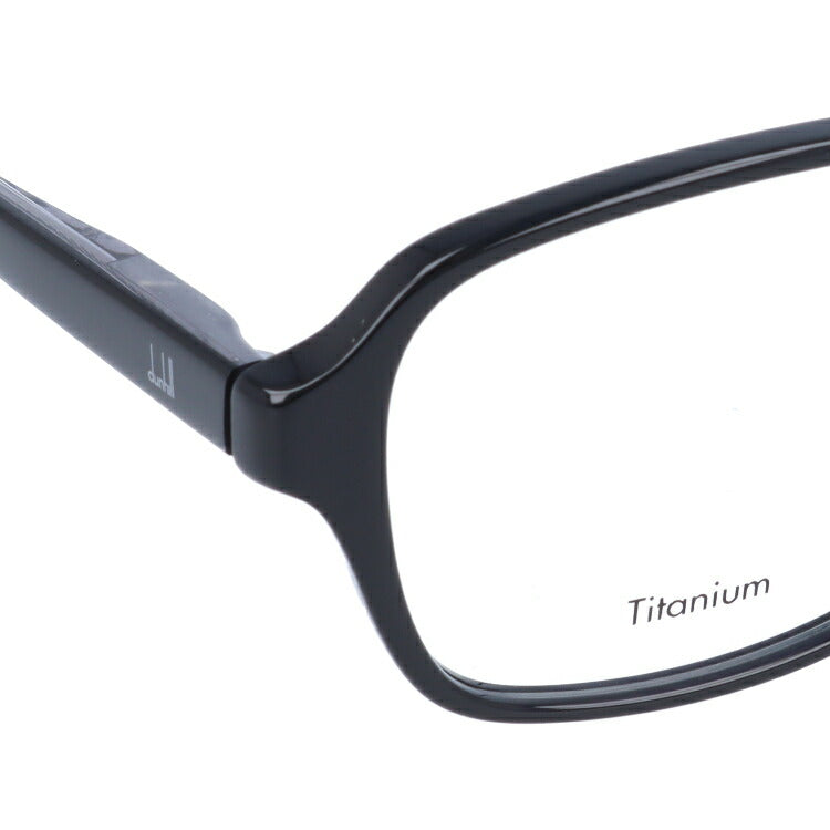 【選べるレンズ15色】【国内正規品】ダンヒル メガネ 度付き 度なし 伊達メガネ 眼鏡 dunhill VDH222J 0700 55サイズ スクエア メンズ 日本製 ラッピング無料