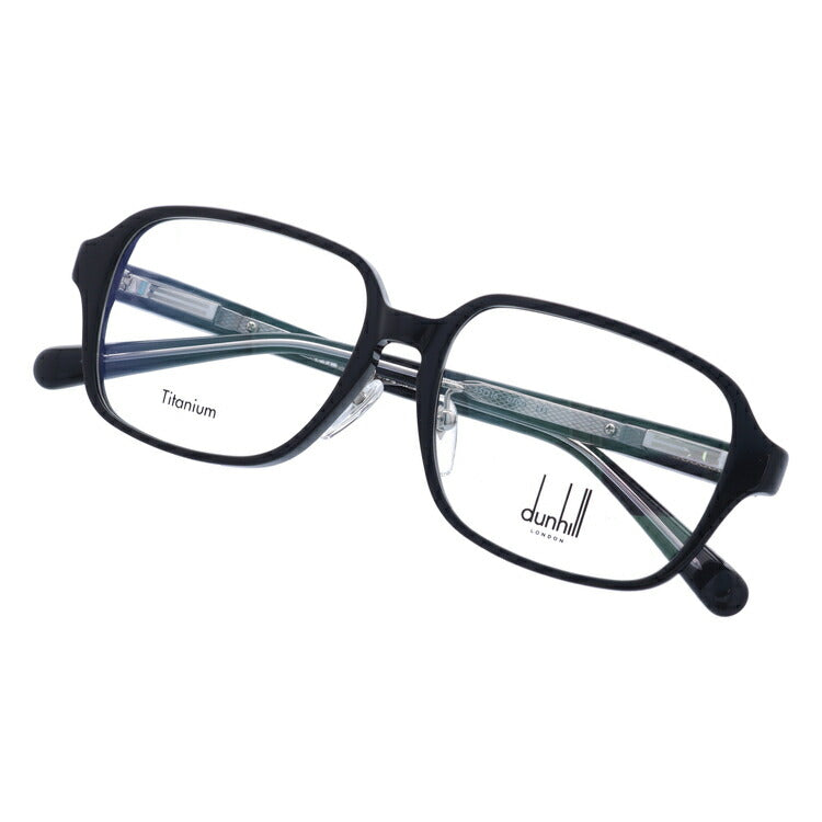 【国内正規品】ダンヒル メガネ 度付き 度なし 伊達メガネ 眼鏡 dunhill VDH222J 0700 55サイズ スクエア メンズ 日本製 ラッピング無料